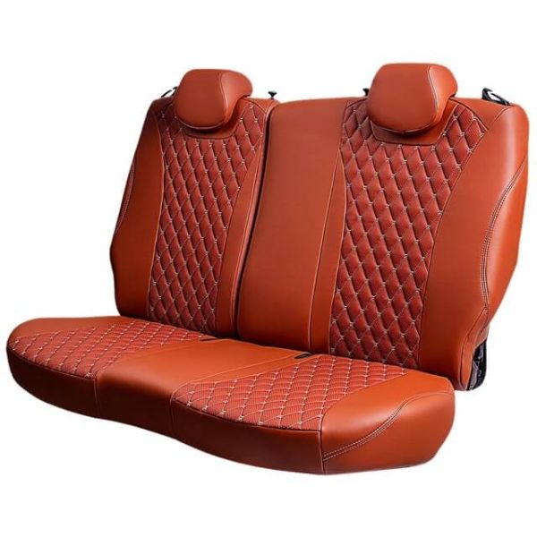 Чехлы Премиум Экокожа Байрон Ромб на Nissan Sentra 7 (B17) 2012-2017 г.в.